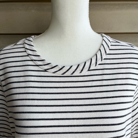 •Buffalo David Bitton• Short Sleeve Striped Knit Dress - Size Large - Picture 4 of 9
